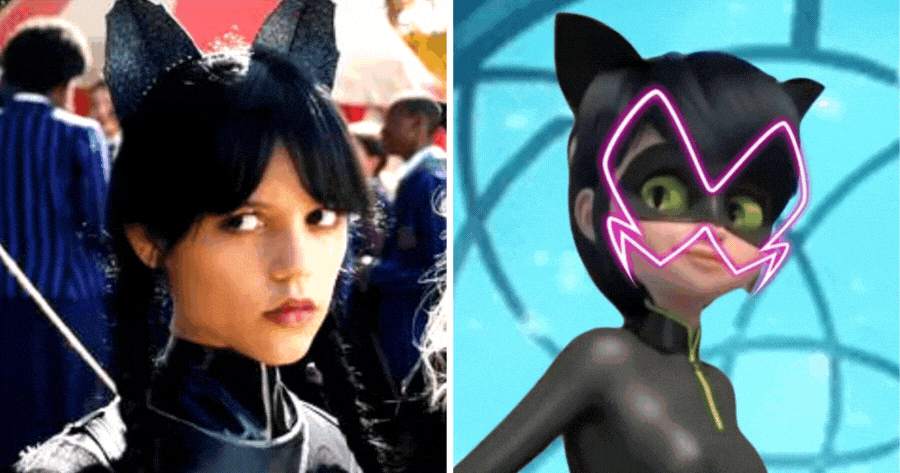 Everyone's Mix Of A "Wednesday" & "Miraculous Ladybug" Character, Who Are You?