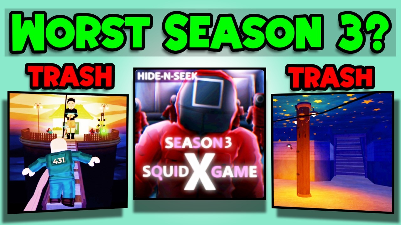 Can I Beat SEASON 3 Squid Game X UPDATE?? (Roblox)