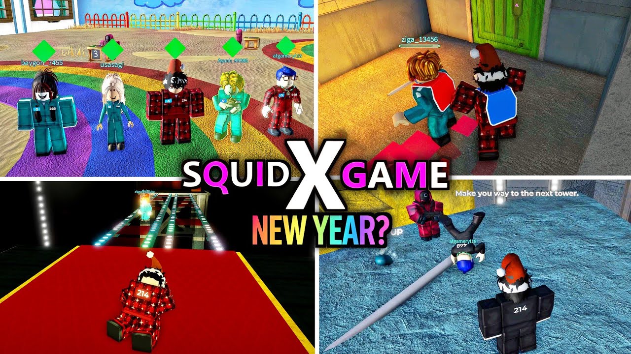 Squid Game X - NEW YEAR UPDATE ! (Full Walkthrough) - Roblox
